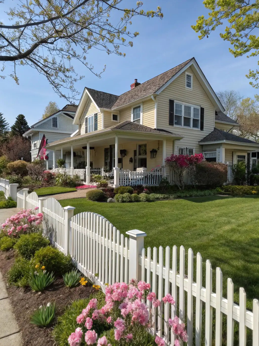 A house with a lock on the door, symbolizing the 'Financial Security' course.